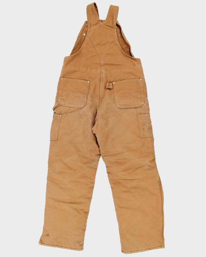 Vintage 90's Carhartt Heavyweight Lined Workwear Dungarees - W40 L30