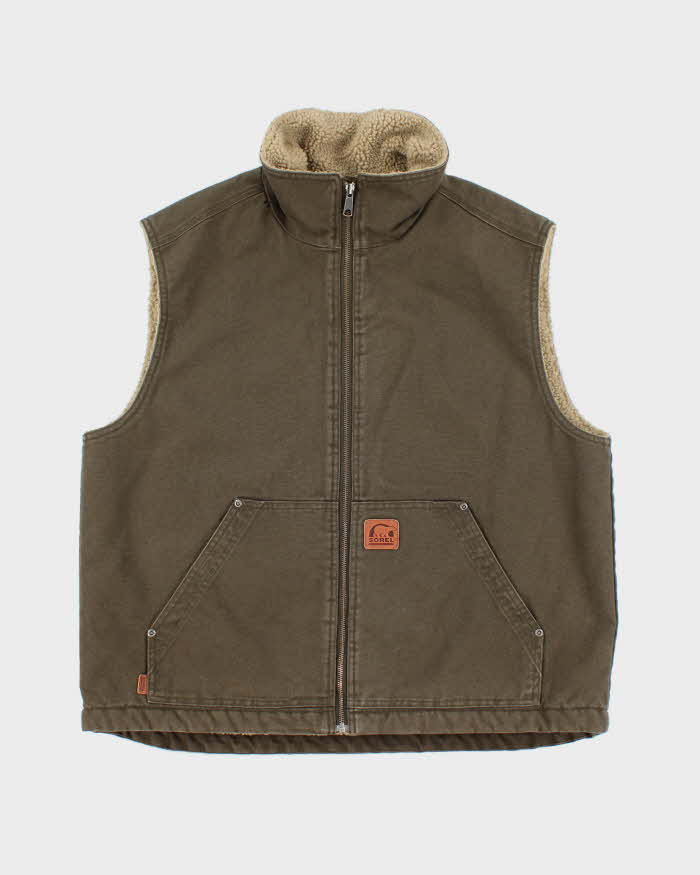 Vintage Sorel Heavyweight Lined Workwear Gilet - XL