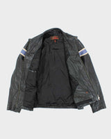 Vintage 90's Danier Heavyweight Leather Biker Jacket - XL
