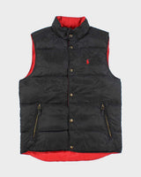 Vintage 2000's Ralph Lauren Reversible Lightweight Puffer Gilet - S