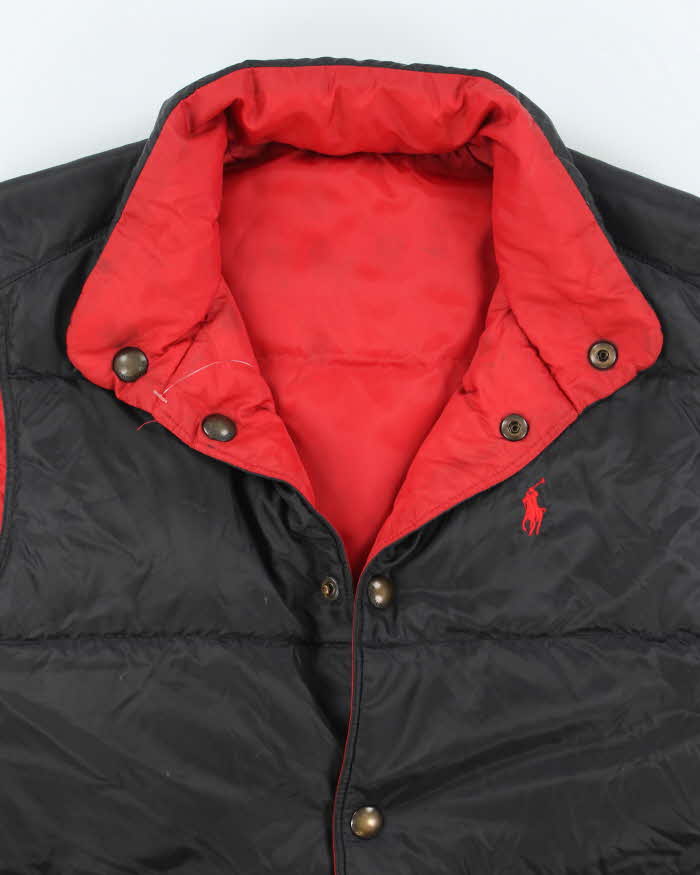 Vintage 2000's Ralph Lauren Reversible Lightweight Puffer Gilet - S
