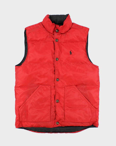 Vintage 2000's Ralph Lauren Reversible Lightweight Puffer Gilet - S