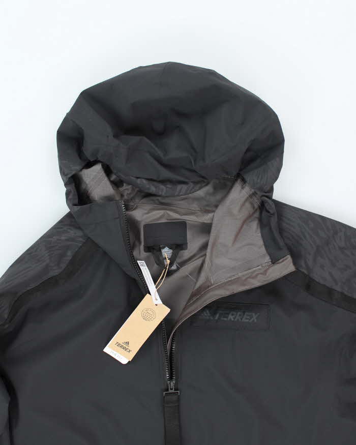 Vintage 2000's DSWT Adidas Terrex Hooded Rain Jacket - L
