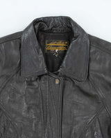 Vintage Eddie Bauer Leather Jacket - M