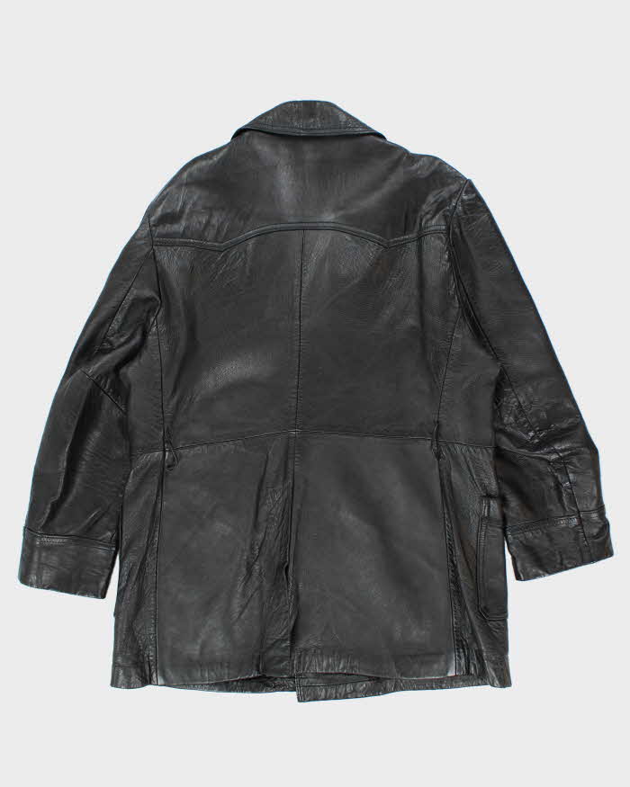 Vintage Marquis Black Leather Jacket - L