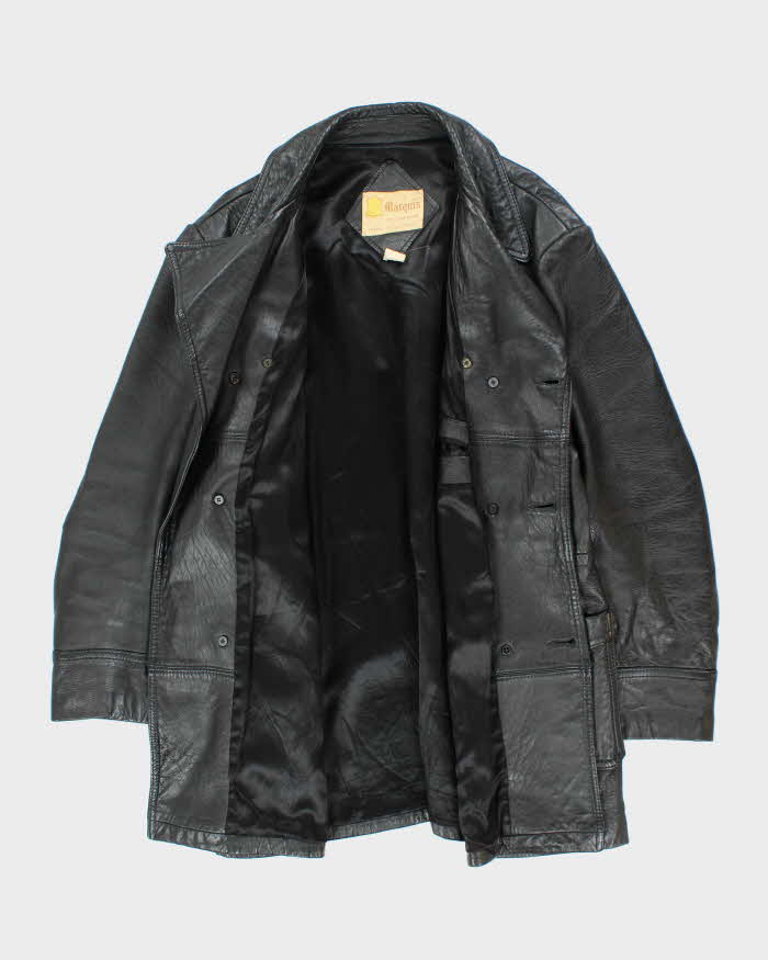 Vintage Marquis Black Leather Jacket - L