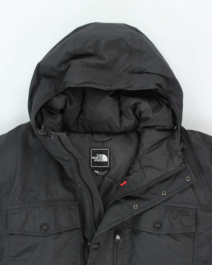 The North Face Black Hooded Jacket - XL