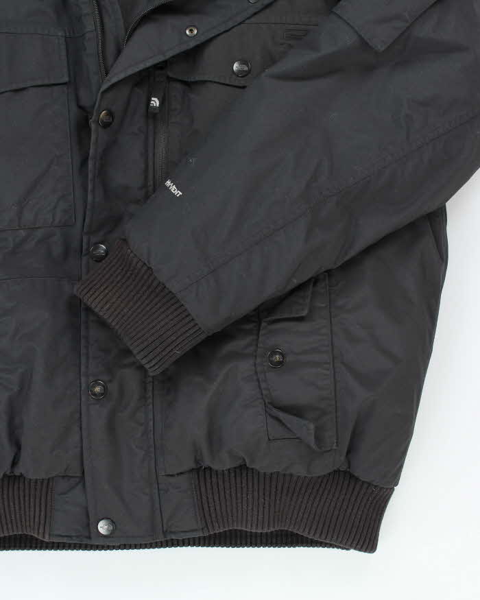 The North Face Black Hooded Jacket - XL