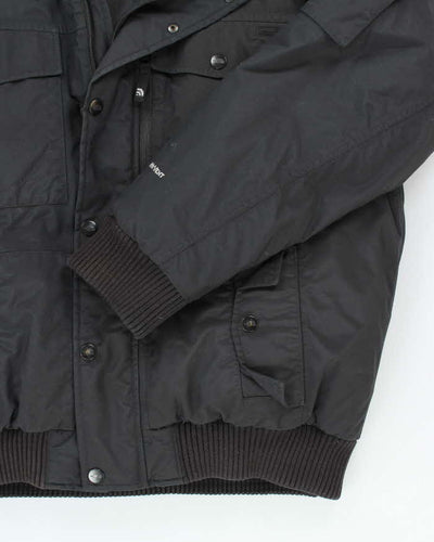 The North Face Black Hooded Jacket - XL