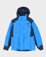 The North Face Hooded Blue Lined Jacket - M