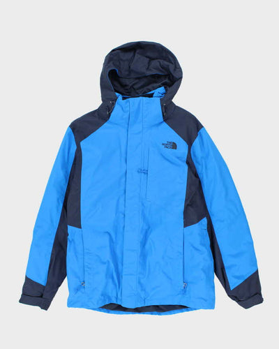 The North Face Hooded Blue Lined Jacket - M