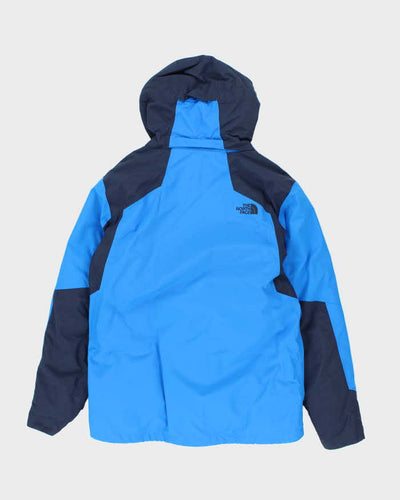The North Face Hooded Blue Lined Jacket - M