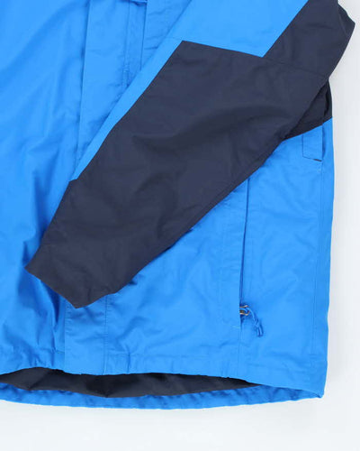 The North Face Hooded Blue Lined Jacket - M