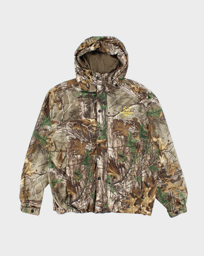 Realtree Camouflage Lightweight Hooded Jacket - L