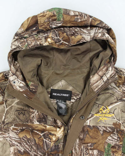 Realtree Camouflage Lightweight Hooded Jacket - L