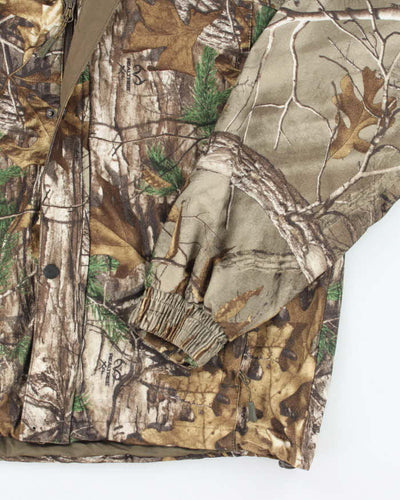 Realtree Camouflage Lightweight Hooded Jacket - L