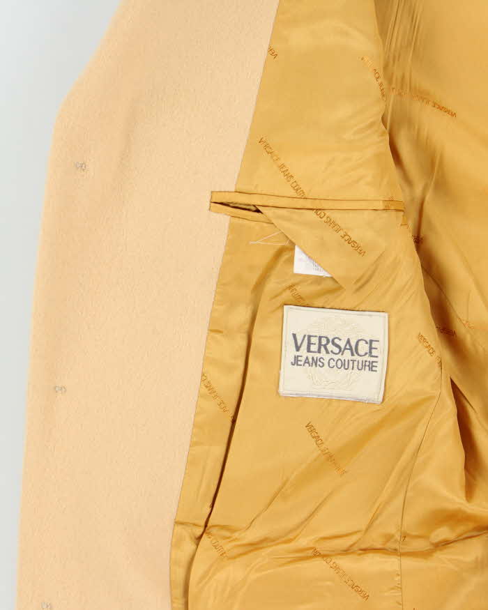 Vintage 90s Versace Couture Wool Blend Blazer - L