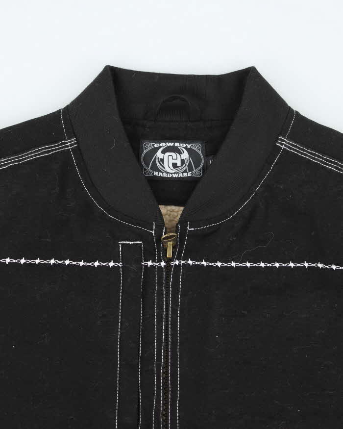 Vintage Cowboy Hardware Lined Gillet - M