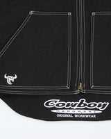 Vintage Cowboy Hardware Lined Gillet - M
