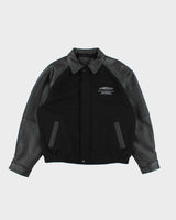 Seycove Seahawks Heavyweight Leather Varsity Jacket - M