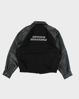 Seycove Seahawks Heavyweight Leather Varsity Jacket - M