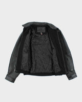 Seycove Seahawks Heavyweight Leather Varsity Jacket - M