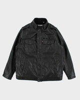 Vintage Levi's Heavyweight Fleece Lined Leather Jacket - XL