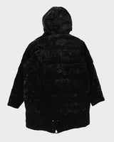 Vintage 2000's Devil Nut Heavyweight Patched Hooded Parka Jacket - XL