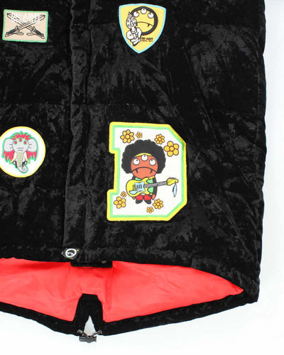Vintage 2000's Devil Nut Heavyweight Patched Hooded Parka Jacket - XL