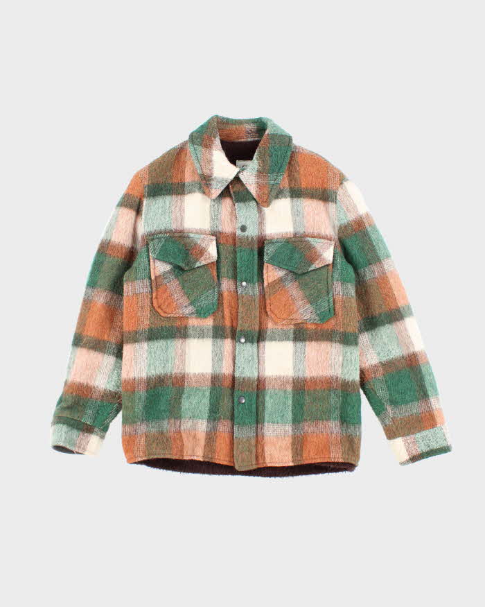 Vintage 80's C&L Sportswear Heavyweight Button Up Shacket - L