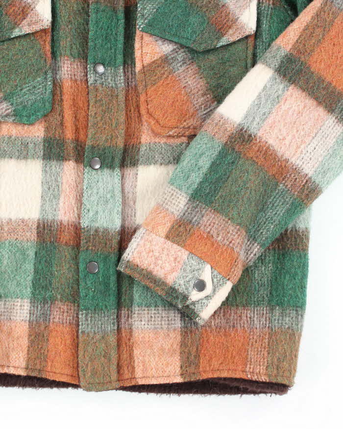 Vintage 80's C&L Sportswear Heavyweight Button Up Shacket - L