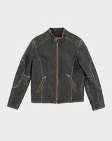 Vintage Danier Brown Leather Jacket - S
