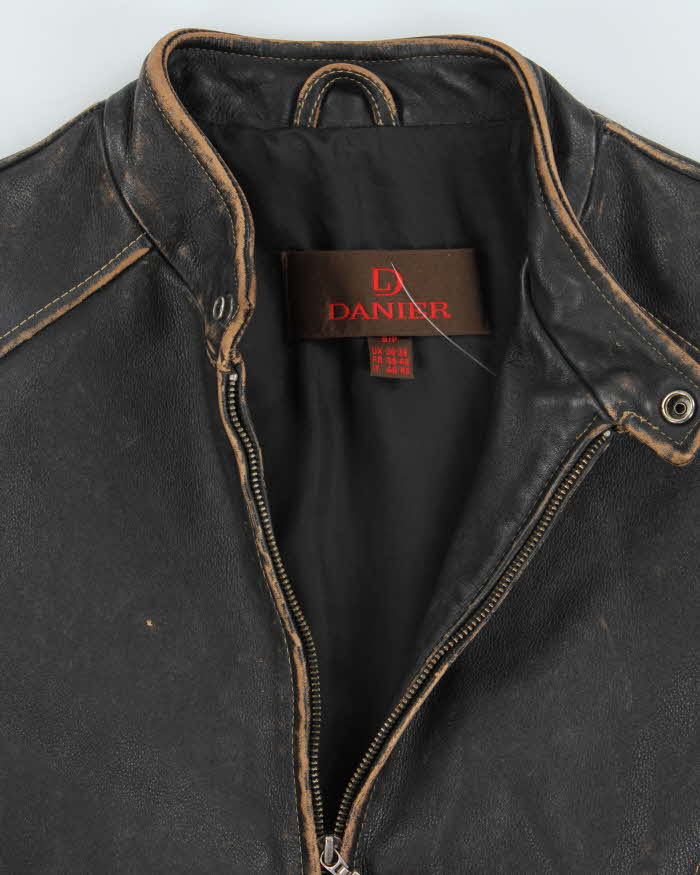 Vintage Danier Brown Leather Jacket - S