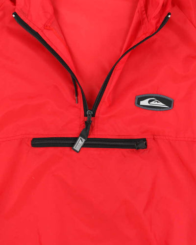 Vintage 2000's Quiksilver Lightweight Hooded Anorak - S