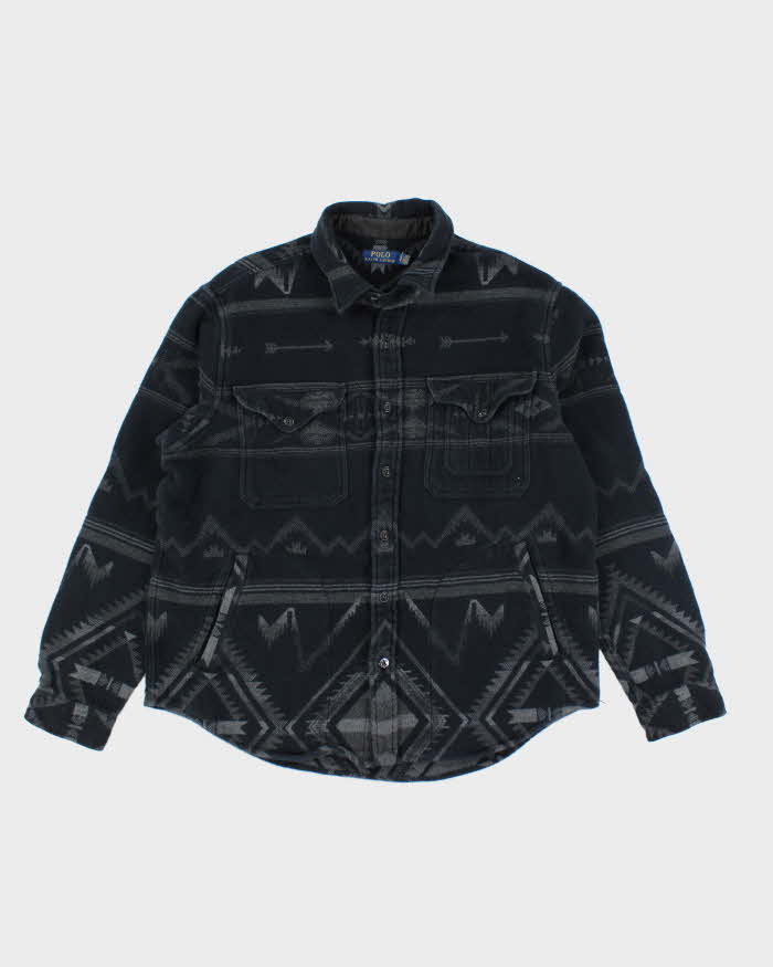 Vintage 2000's Ralph Lauren Heavyweight Lined Flannel Shacket - XL