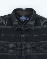 Vintage 2000's Ralph Lauren Heavyweight Lined Flannel Shacket - XL