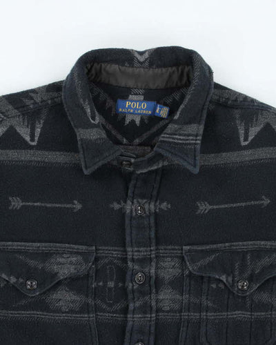 Vintage 2000's Ralph Lauren Heavyweight Lined Flannel Shacket - XL