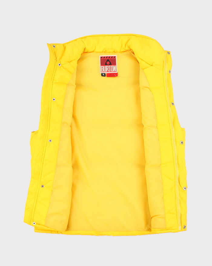 Vintage Y2K Burton Snowboards Puffer Insulated Gilet - M