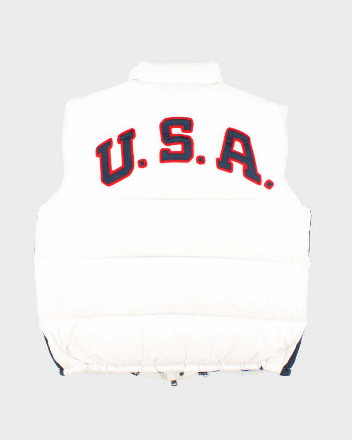 Vintage Ralph Lauren Team USA Olympics Puffer Gilet - L