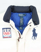 Vintage Ralph Lauren Team USA Olympics Puffer Gilet - L