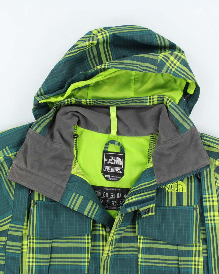 Vintage 2000's The North Face Patterned Cryptic Ski Jacket - S
