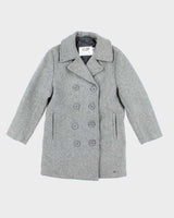 Vintage Schott Grey Pea Jacket - S