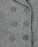 Vintage Schott Grey Pea Jacket - S