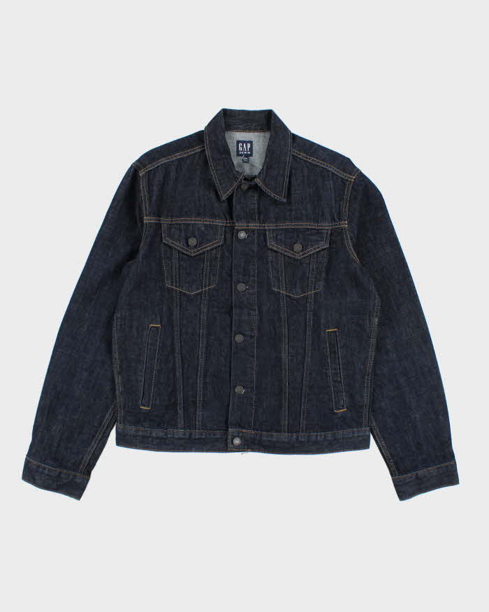 Vintage 00s Gap Dark Wash Denim Jacket - M