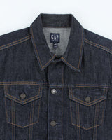 Vintage 00s Gap Dark Wash Denim Jacket - M