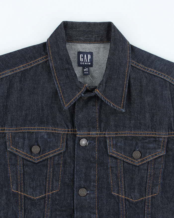 Vintage 00s Gap Dark Wash Denim Jacket - M