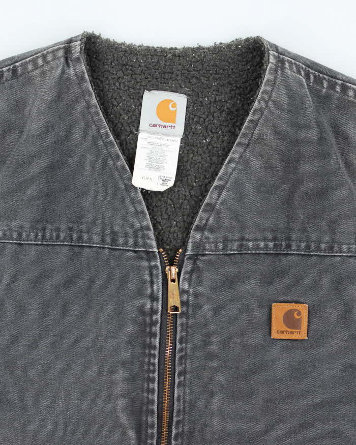 Vintage Cahartt Workwear Lined Gilet - M