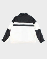 Vintage 90's Nike Two Tone Snap Button Coach Jacket - L