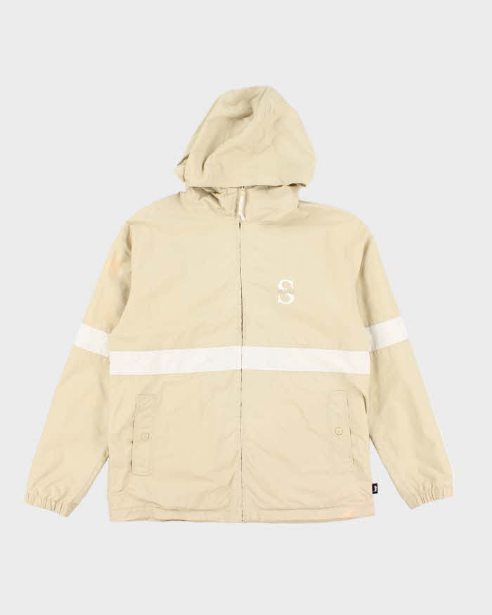 Vintage 2000's Stussy Lightweight Small Logo Hooded Anorak - M