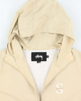 Vintage 2000's Stussy Lightweight Small Logo Hooded Anorak - M